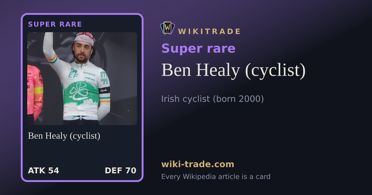Ben Healy (cyclist) — Super rare card