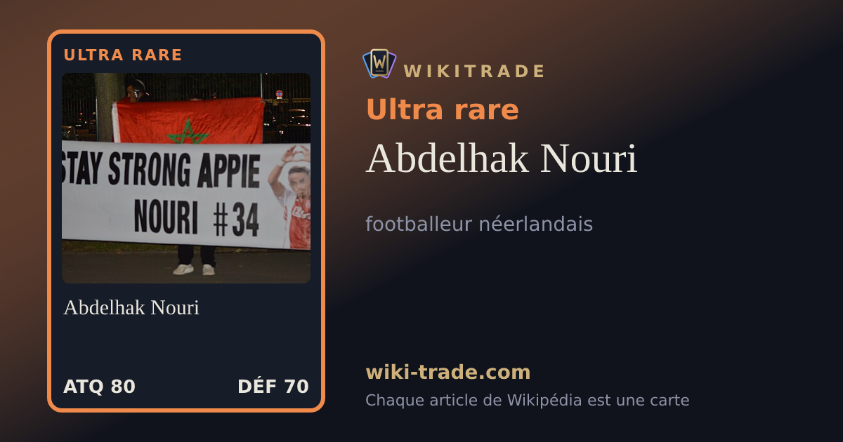 Abdelhak Nouri — carte Ultra rare