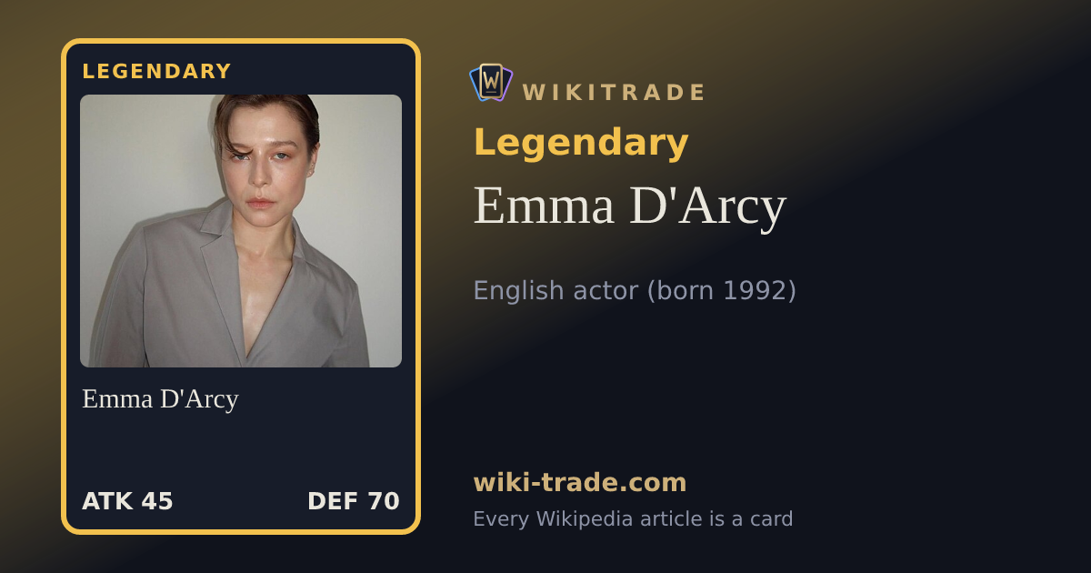 Emma D'Arcy — Legendary card