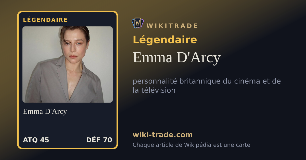 Emma D'Arcy — carte Légendaire