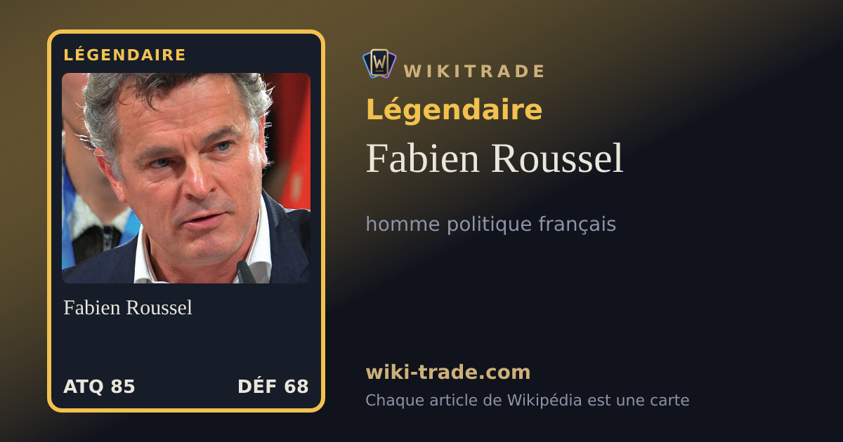 Fabien Roussel — carte Légendaire