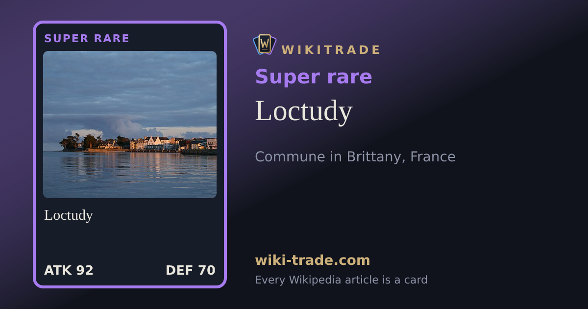 Loctudy — Super rare card