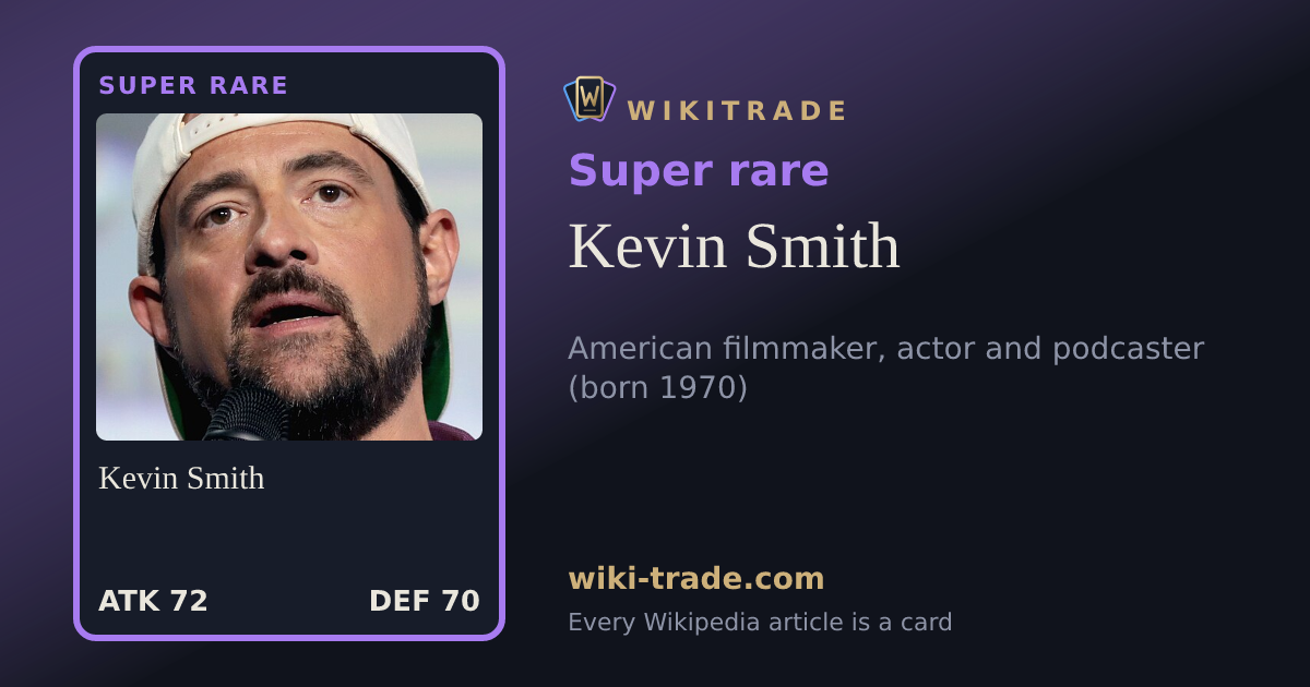 Kevin Smith — Super rare card