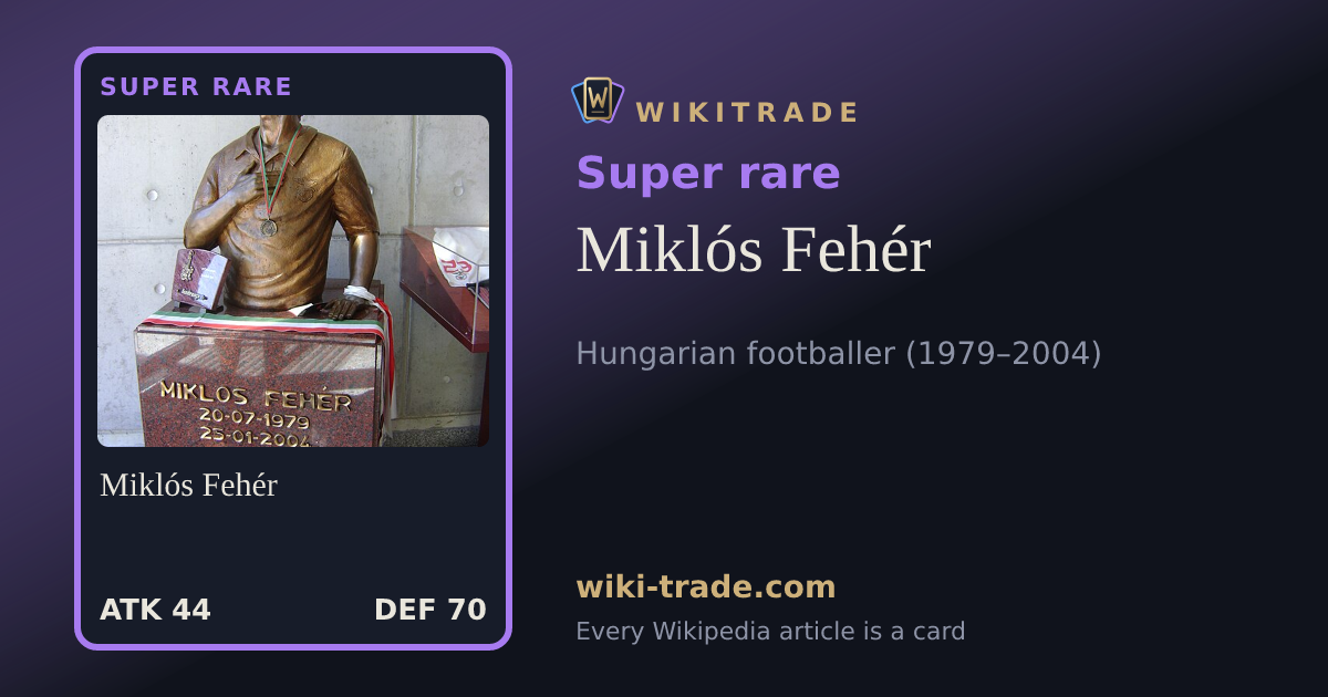 Miklós Fehér — Super rare card