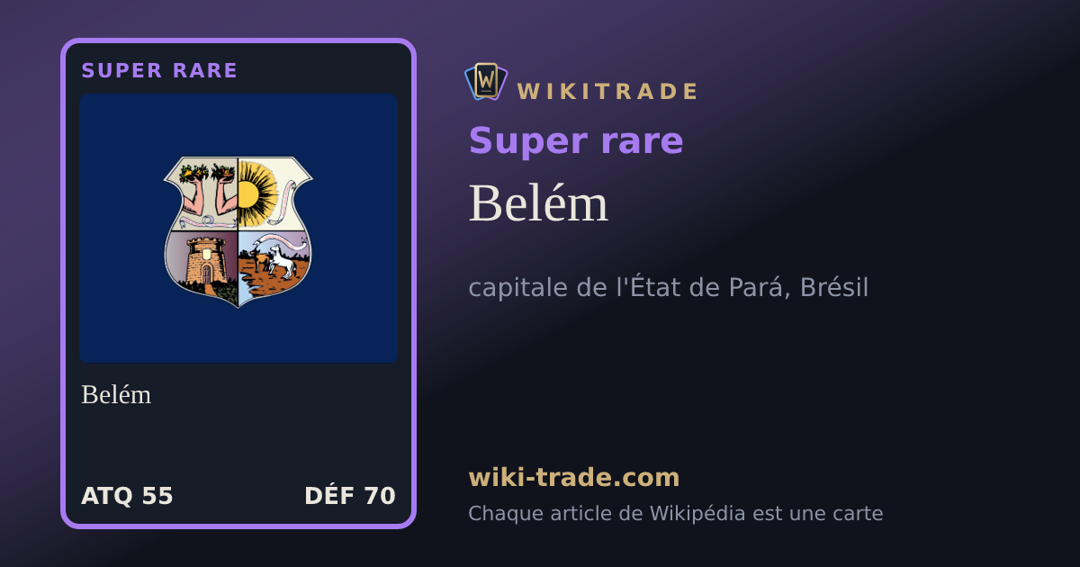 Belém — carte Super rare