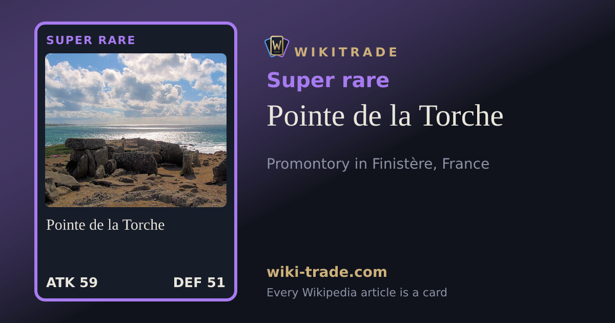 Pointe de la Torche — Super rare card
