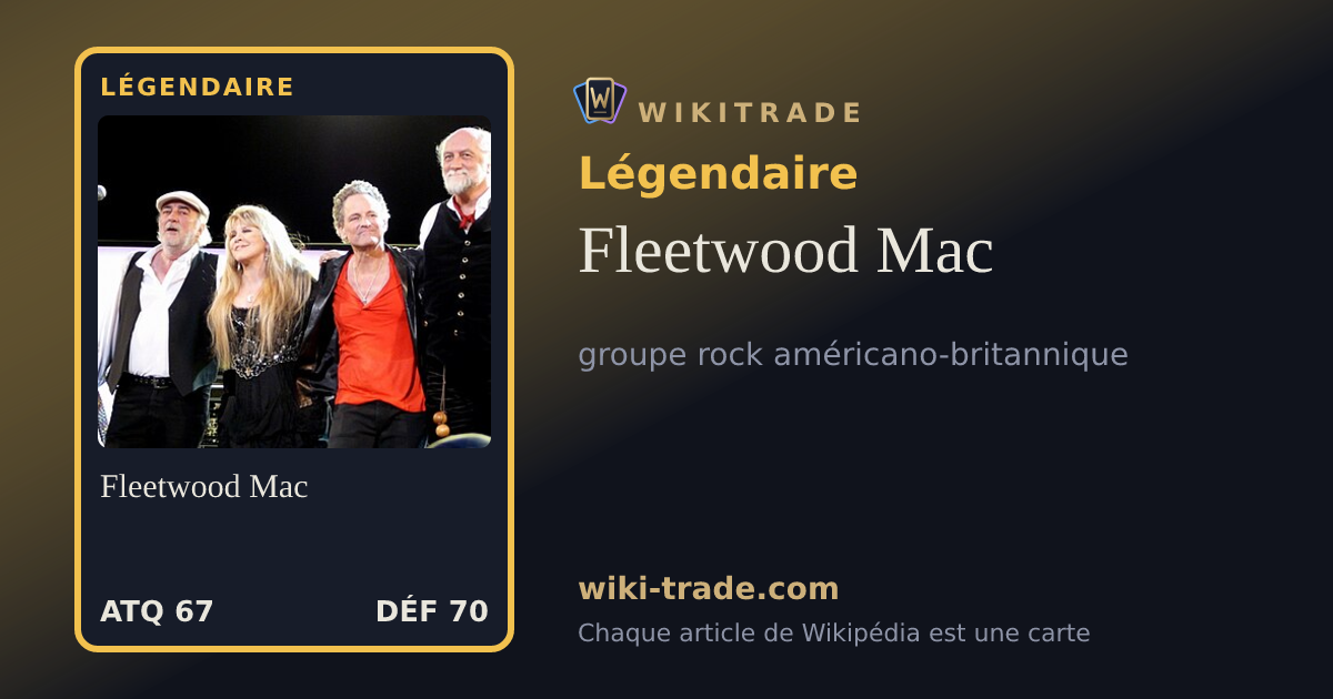Fleetwood Mac — carte Légendaire