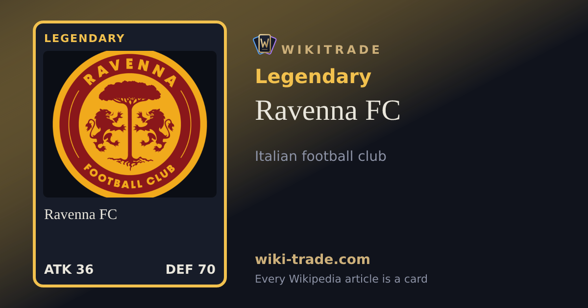 Ravenna FC — Legendary card