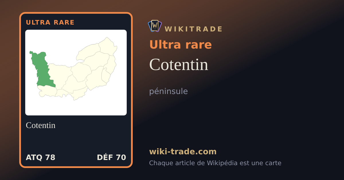 Cotentin — carte Ultra rare