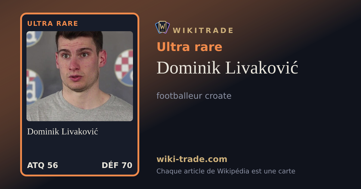 Dominik Livaković — carte Ultra rare