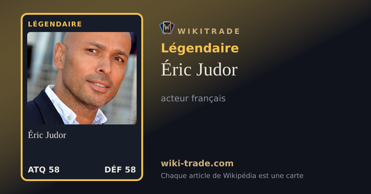 Éric Judor — carte Légendaire