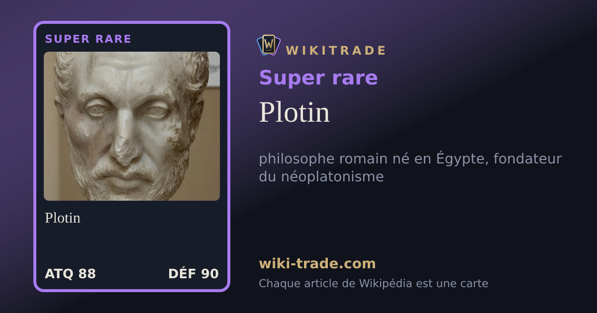 Plotin — carte Super rare
