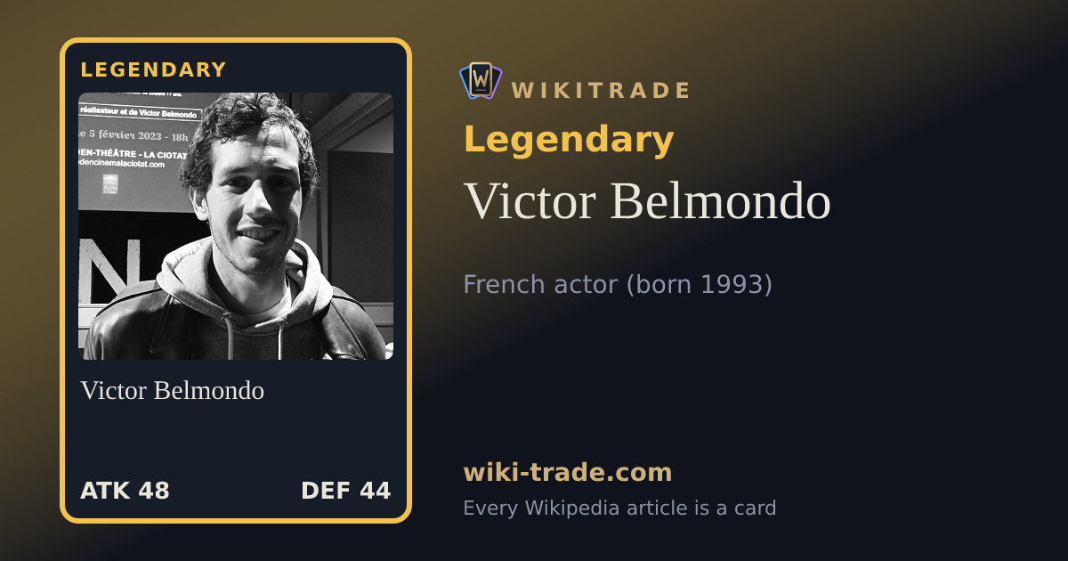 Victor Belmondo — Legendary card
