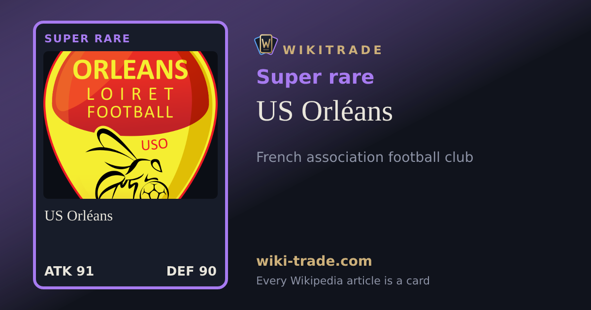 US Orléans — Super rare card
