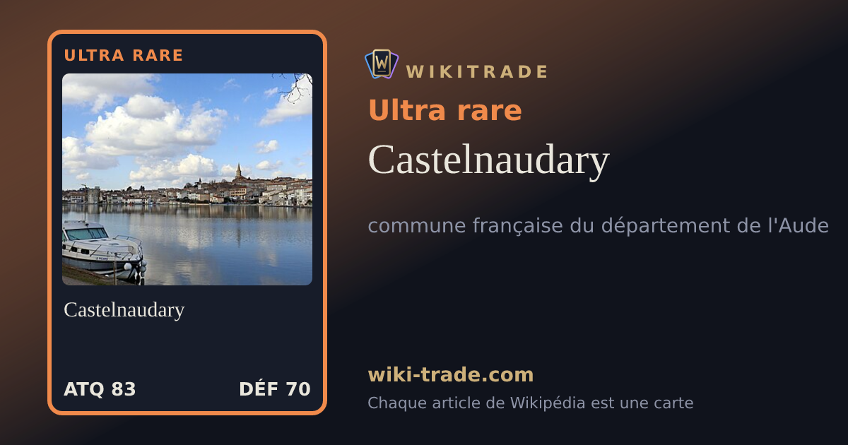 Castelnaudary — carte Ultra rare