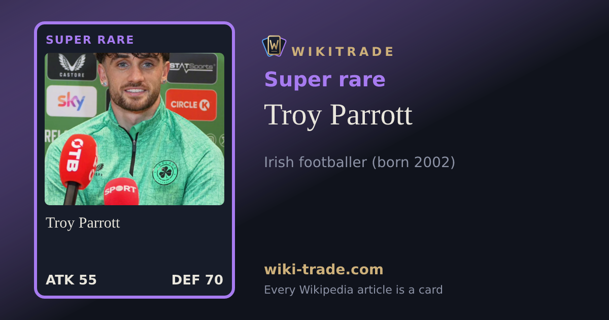 Troy Parrott — Super rare card