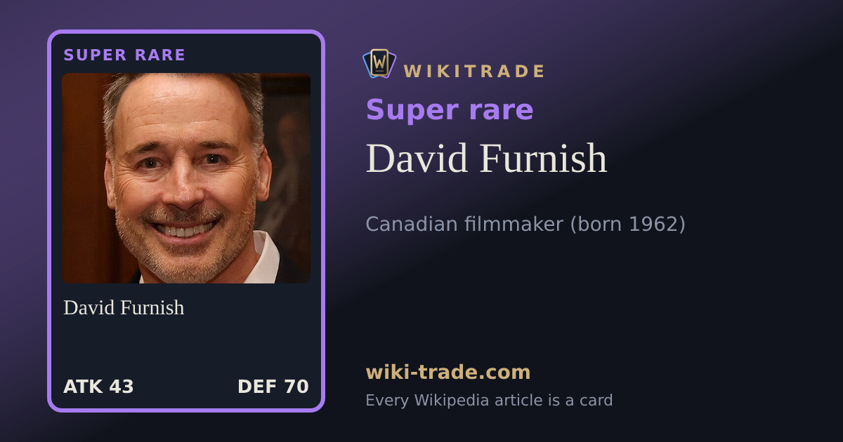 David Furnish — Super rare card