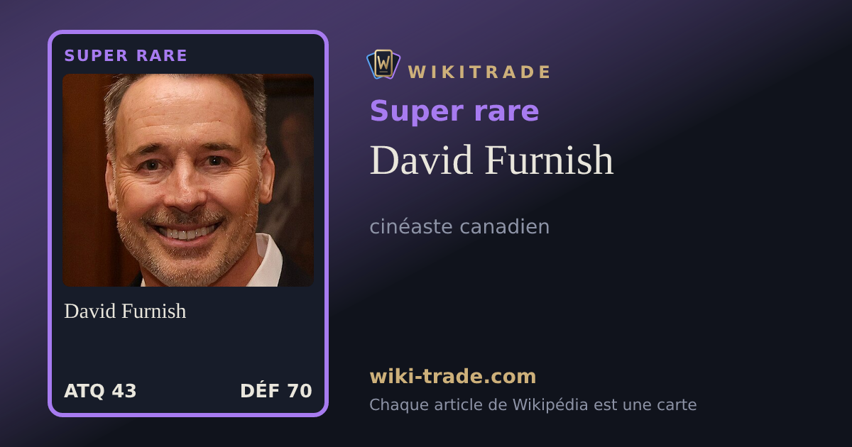 David Furnish — carte Super rare