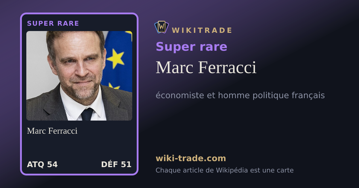 Marc Ferracci — carte Super rare