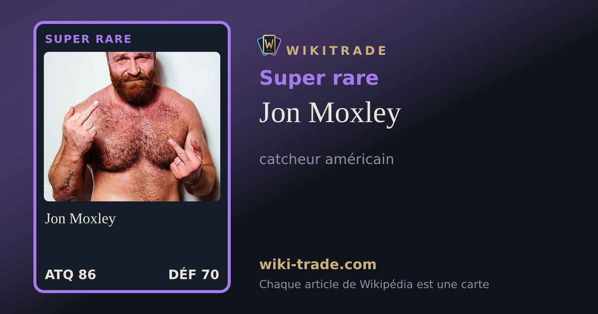 Jon Moxley — carte Super rare