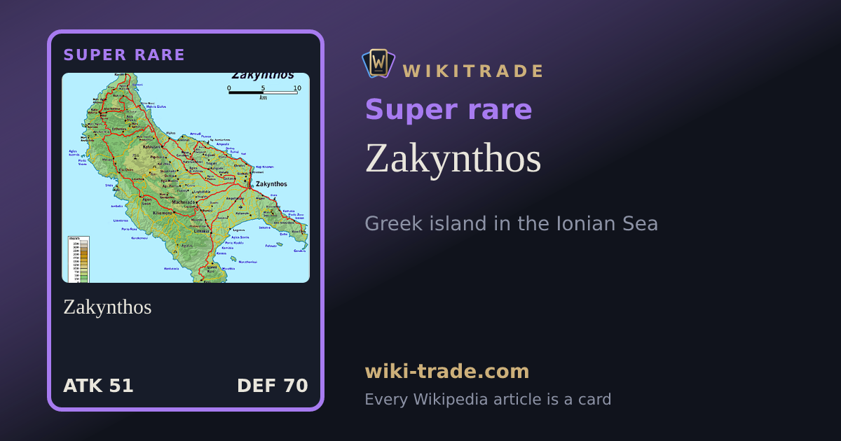 Zakynthos — Super rare card