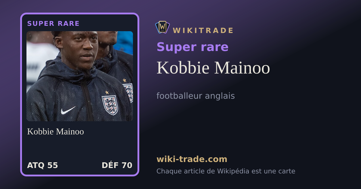 Kobbie Mainoo — carte Super rare