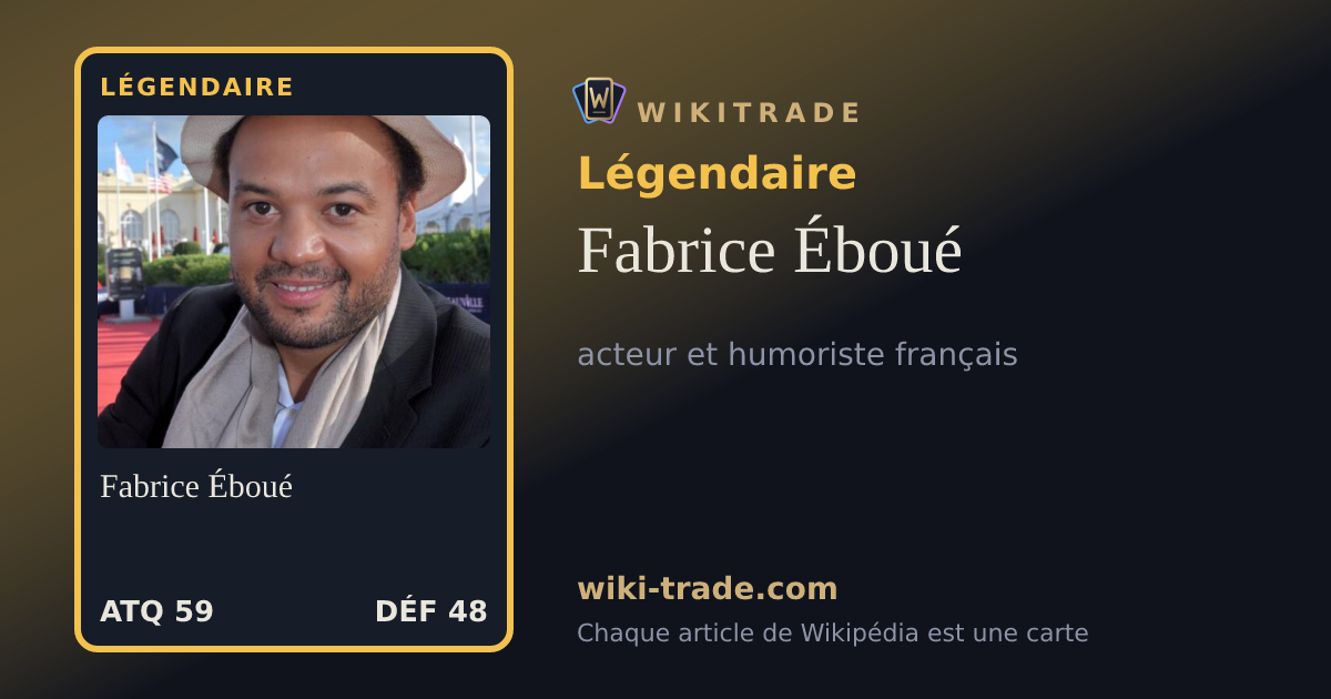 Fabrice Éboué — carte Légendaire