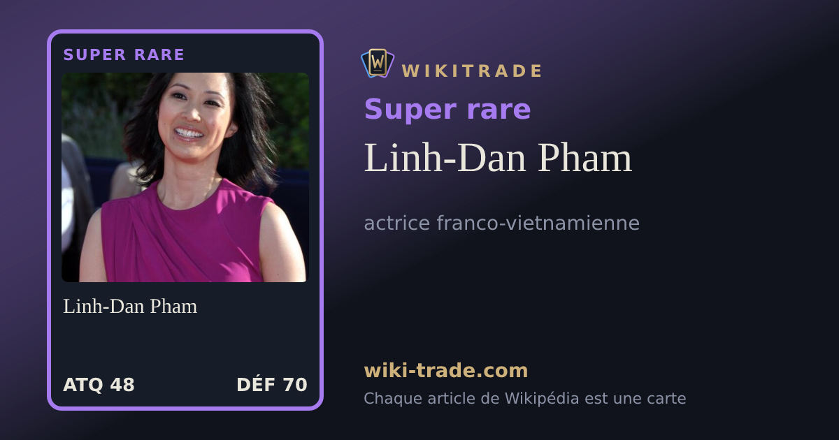 Linh-Dan Pham — carte Super rare