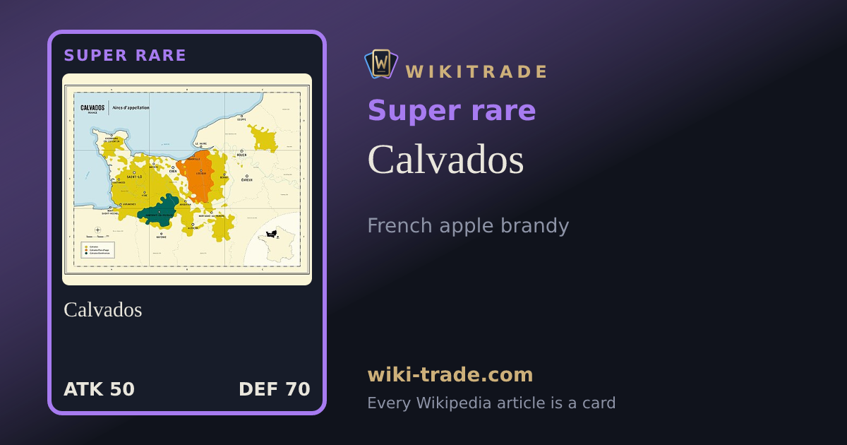 Calvados — Super rare card