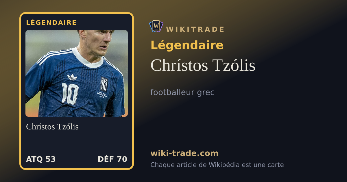Chrístos Tzólis — carte Légendaire