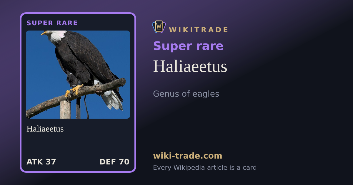 Haliaeetus — Super rare card