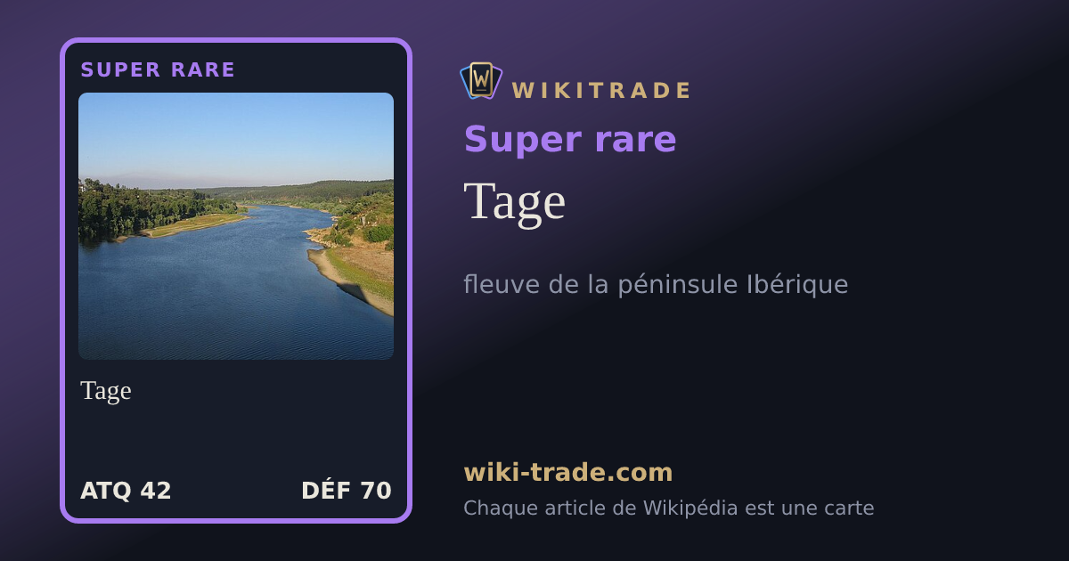 Tage — carte Super rare
