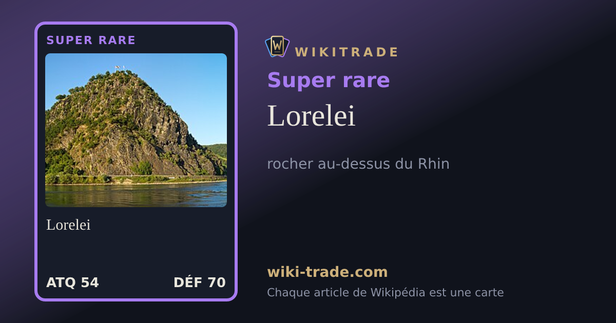 Lorelei — carte Super rare