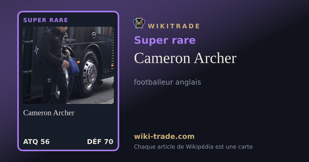 Cameron Archer — carte Super rare