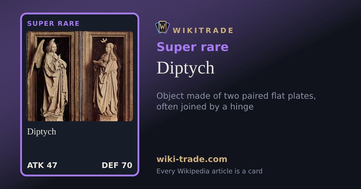 Diptych — Super rare card