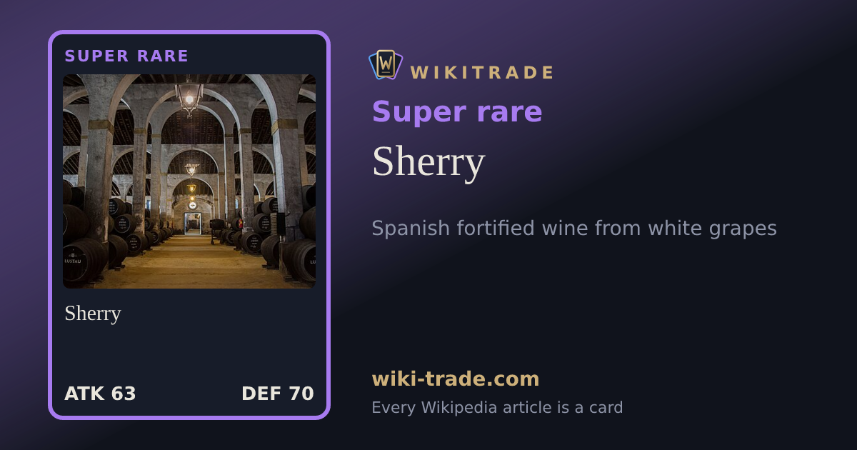 Sherry — Super rare card