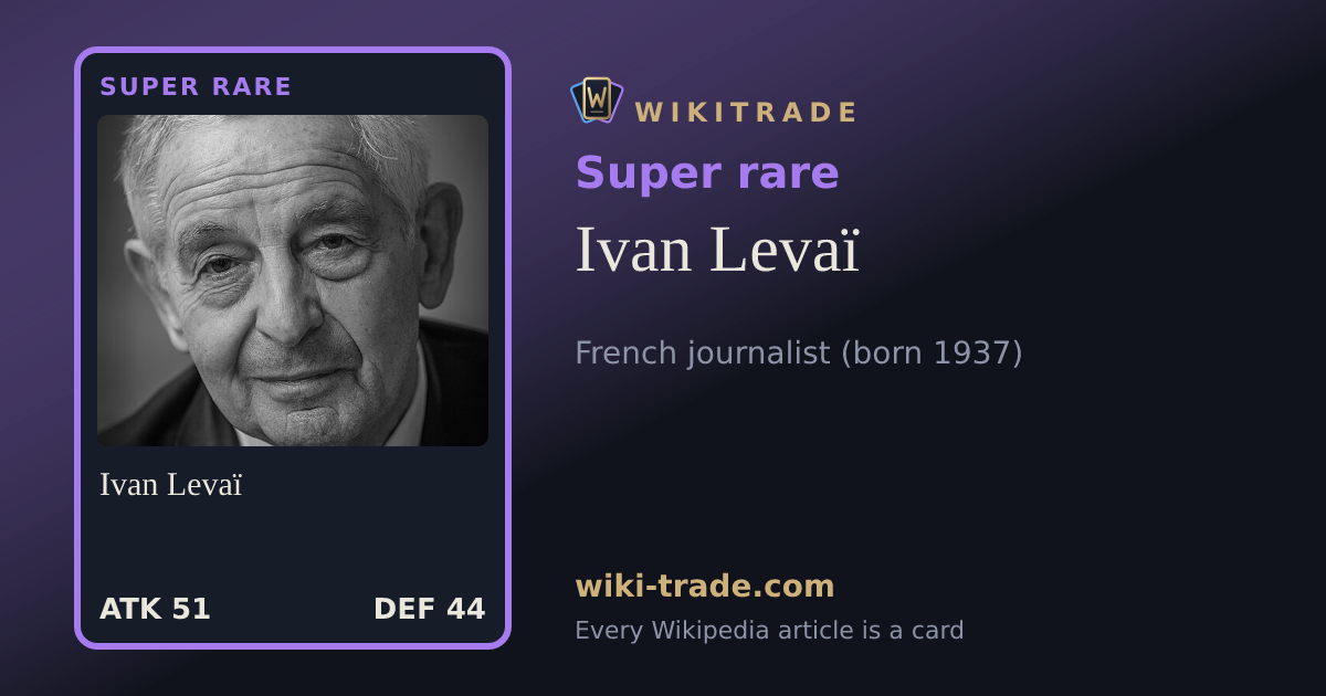Ivan Levaï — Super rare card