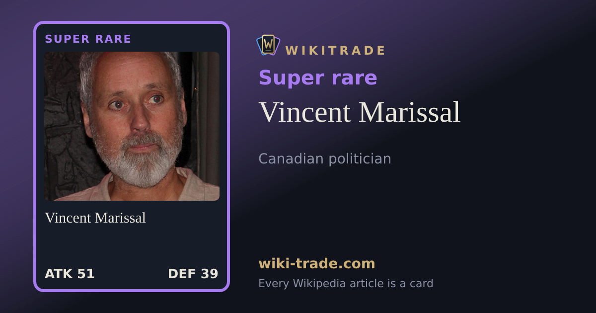 Vincent Marissal — Super rare card