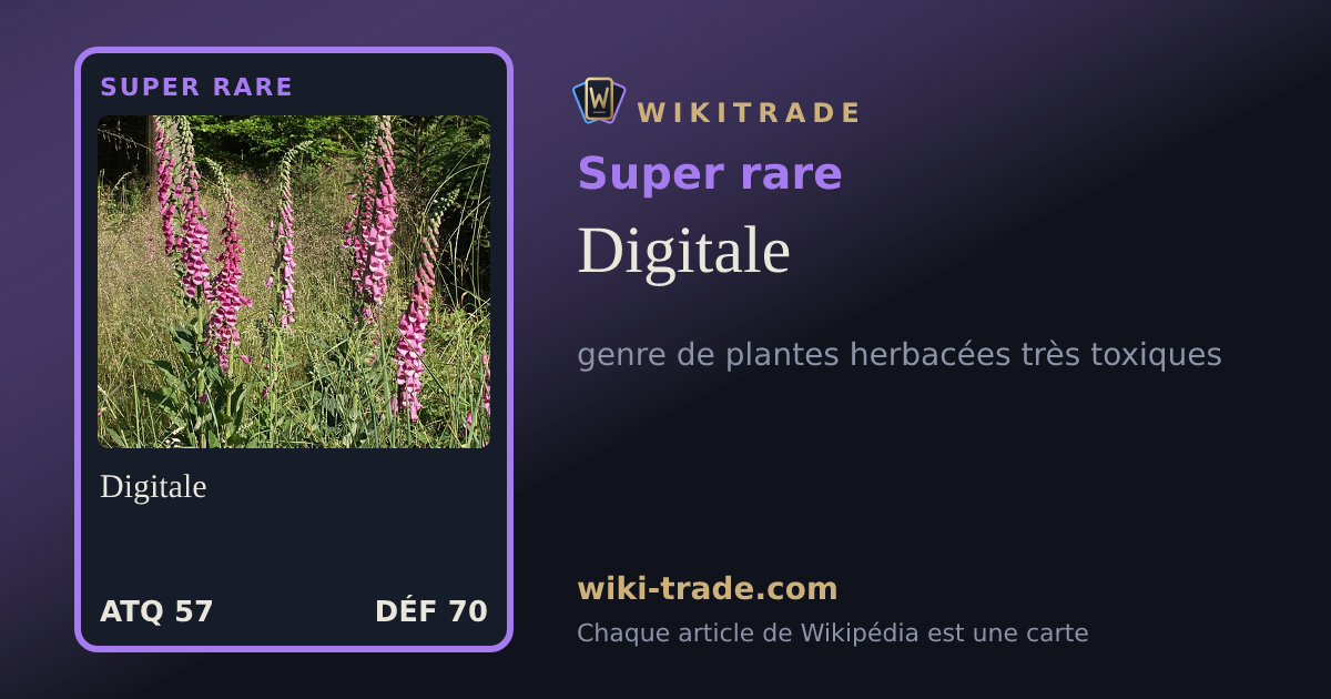 Digitale — carte Super rare