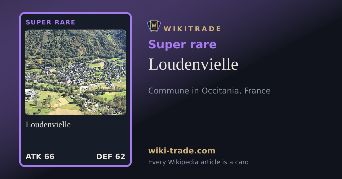 Loudenvielle — Super rare card