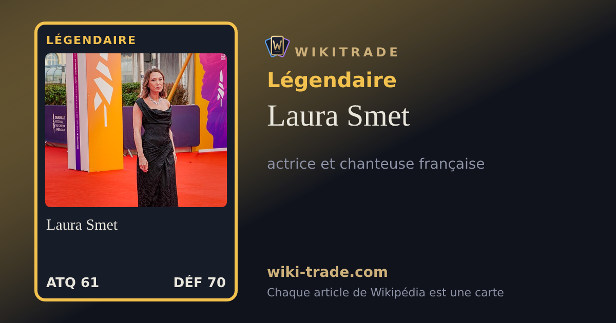 Laura Smet — carte Légendaire