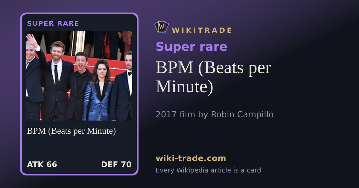 BPM (Beats per Minute) — Super rare card