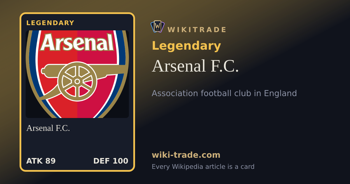 Arsenal F.C. — Legendary card