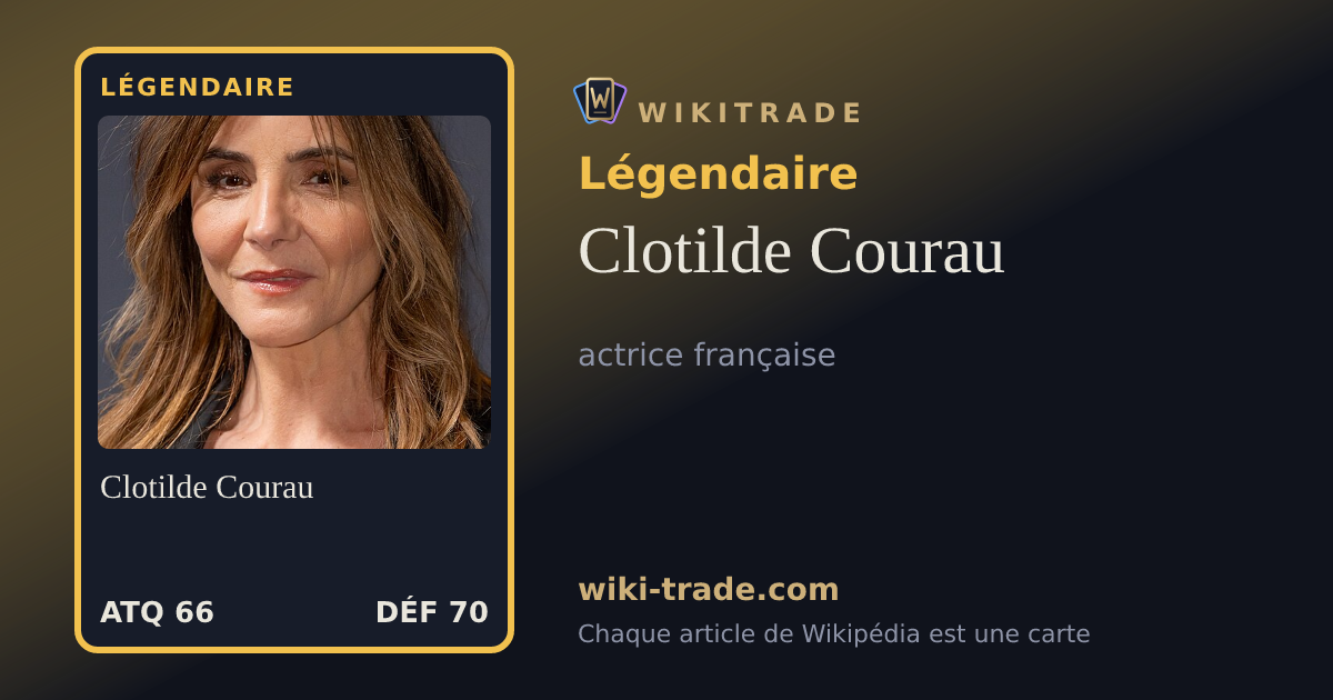 Clotilde Courau — carte Légendaire