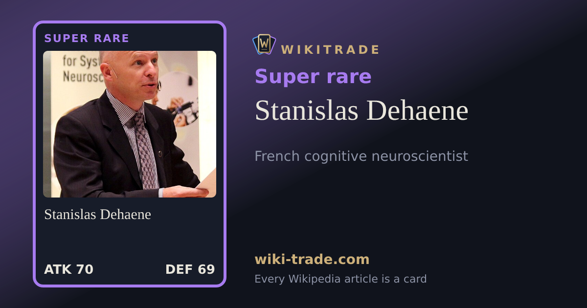 Stanislas Dehaene — Super rare card