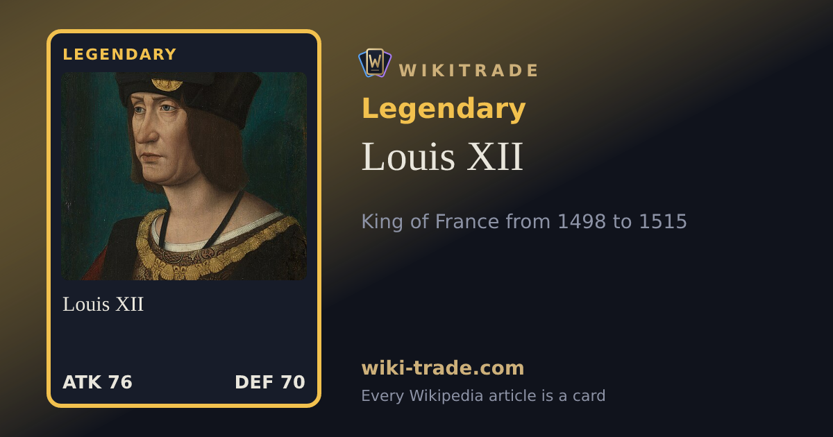 Louis XII — Legendary card