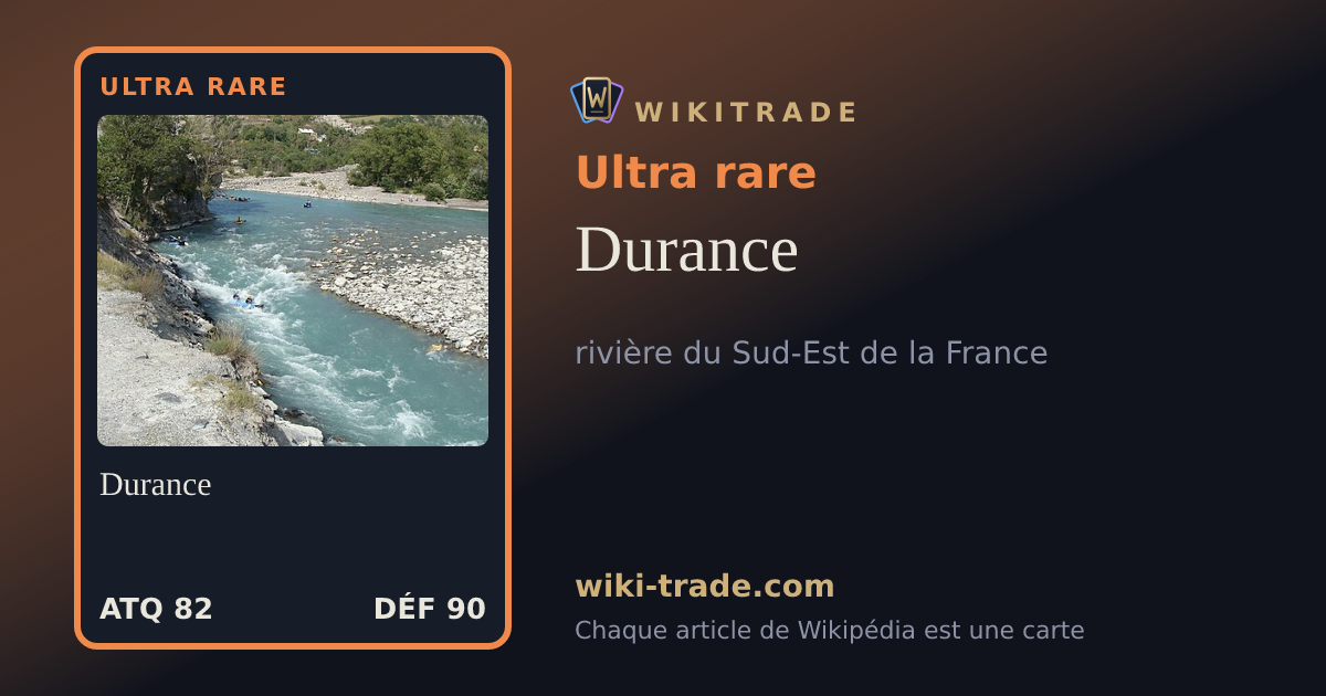 Durance — carte Ultra rare