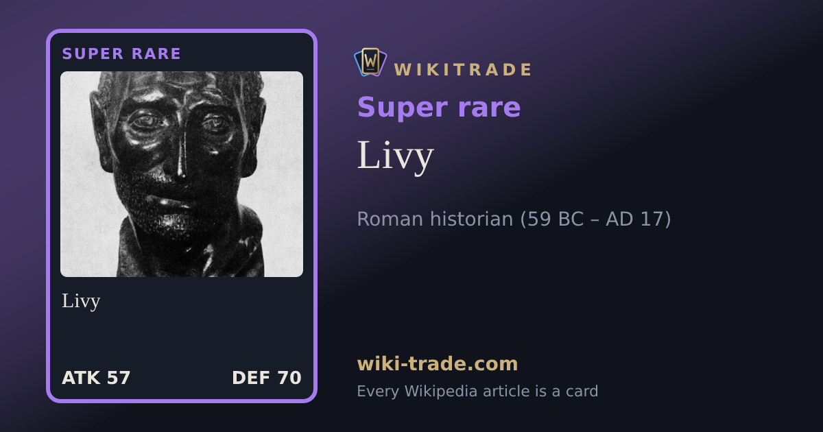 Livy — Super rare card