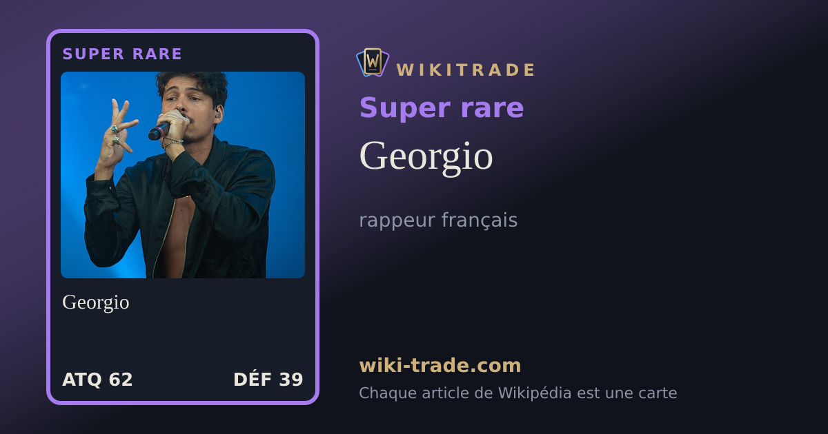 Georgio — carte Super rare