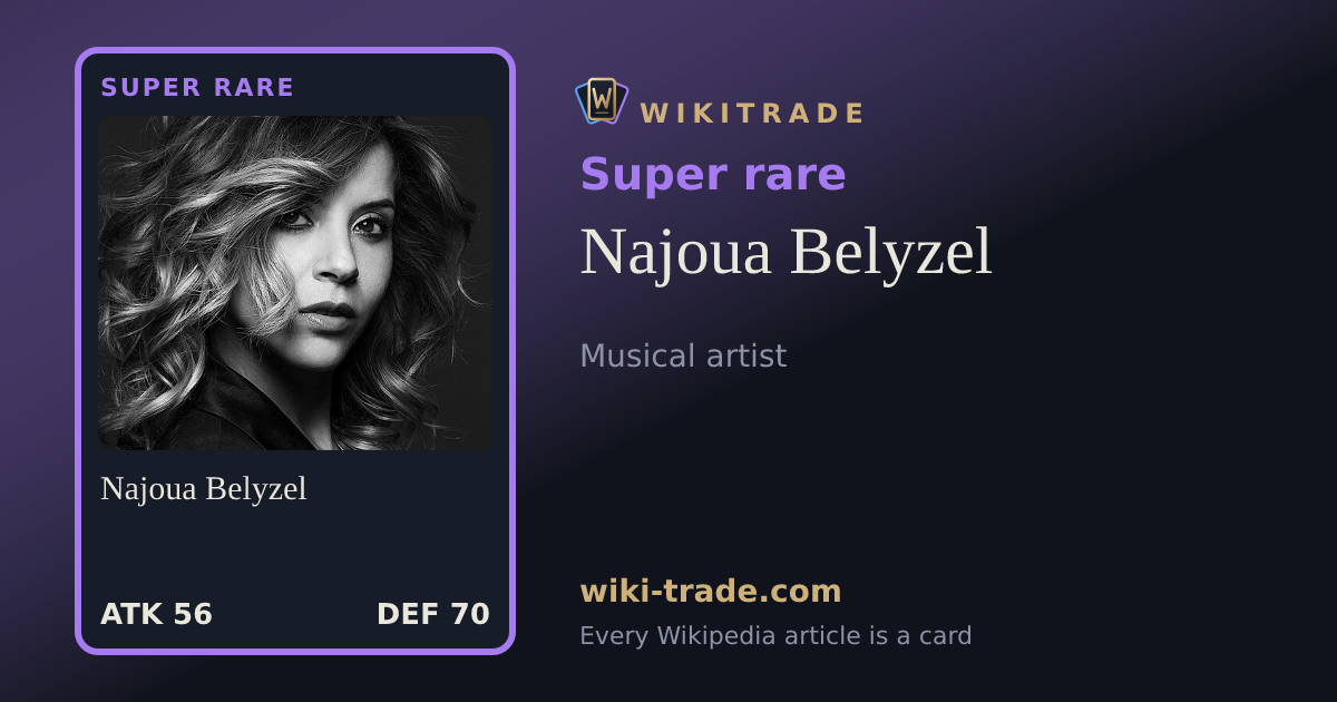Najoua Belyzel — Super rare card